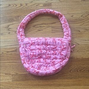 Unbranded Pink and Bow Patterned Bag 🎀
